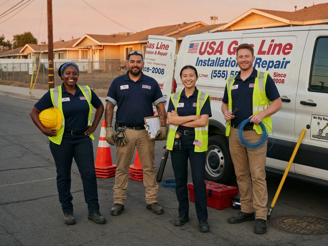 Gas Line Installation company in Ford, WA